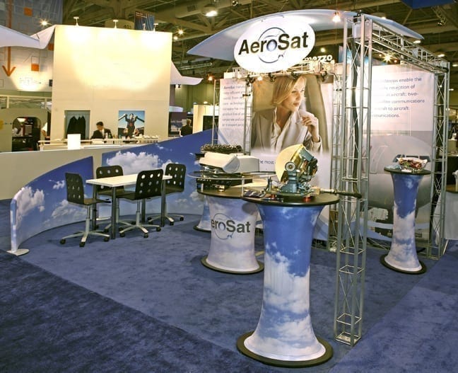 AeroSat Trade Show Design