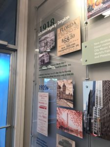Collette Travel Corporate History Wall